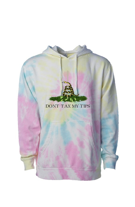 Tie Dye Sunset Swirl Hoodie