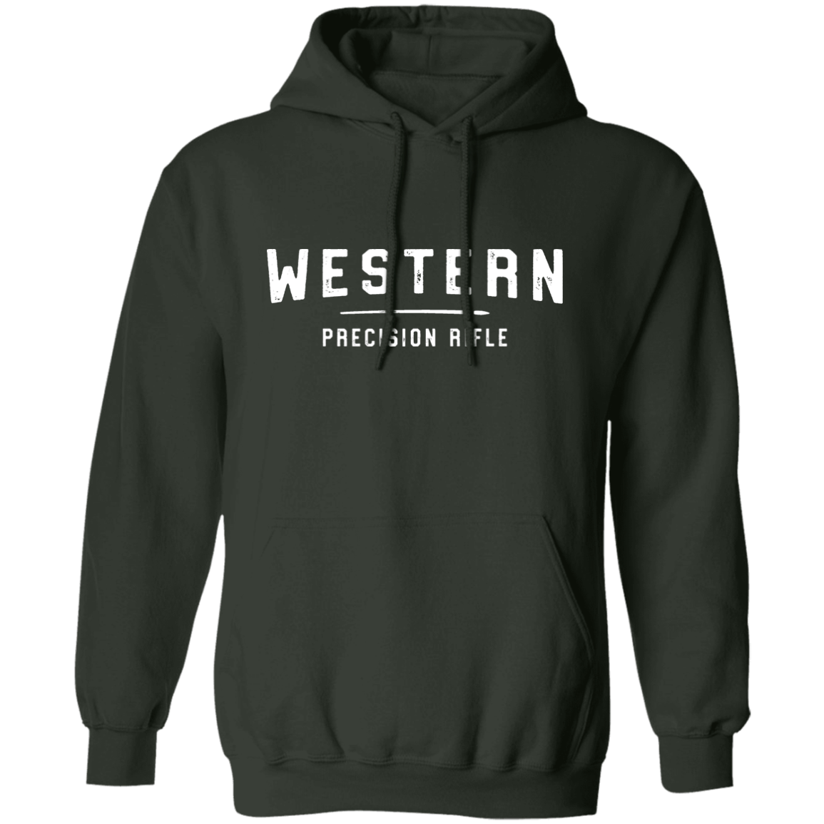 WPR Logo Hoodie White Text