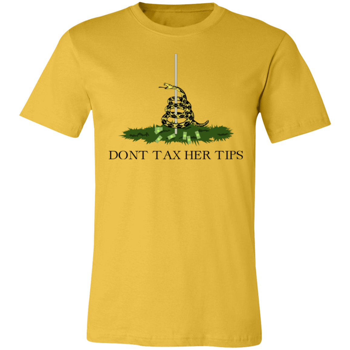 Don't tax her tips Men's T-Shirt