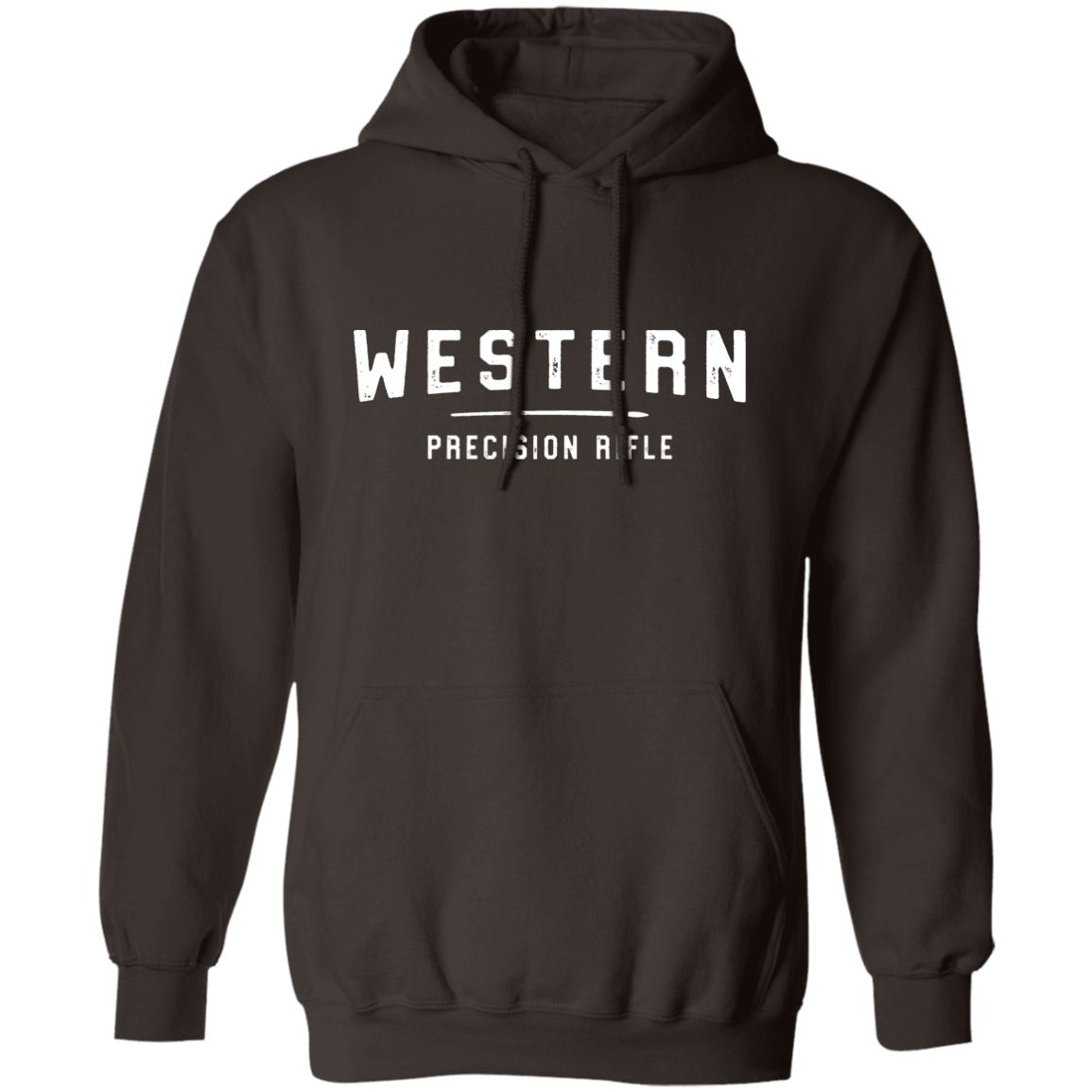 WPR Logo Hoodie White Text