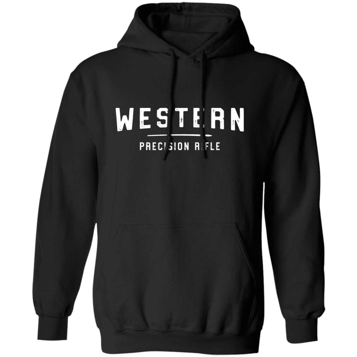 WPR Logo Hoodie White Text