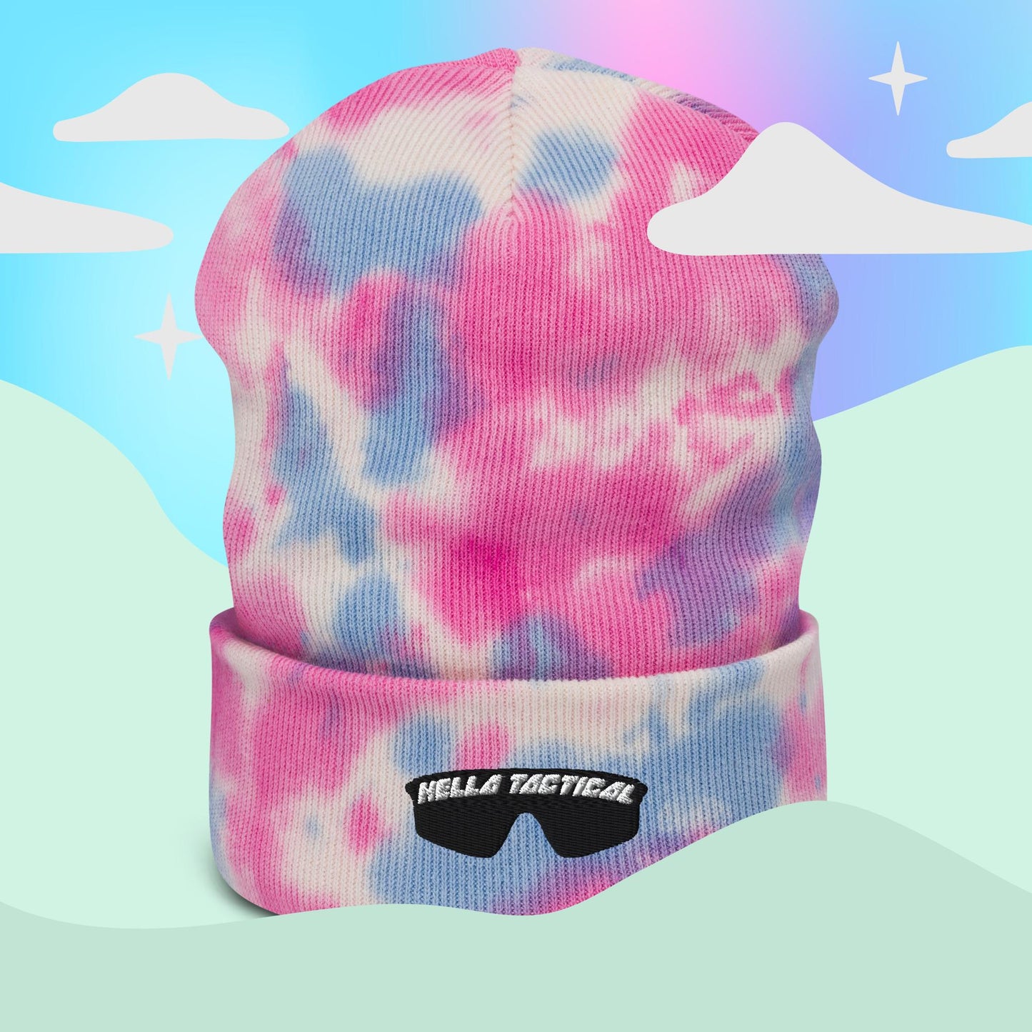 Hella Tactical Tie Dye Beanie