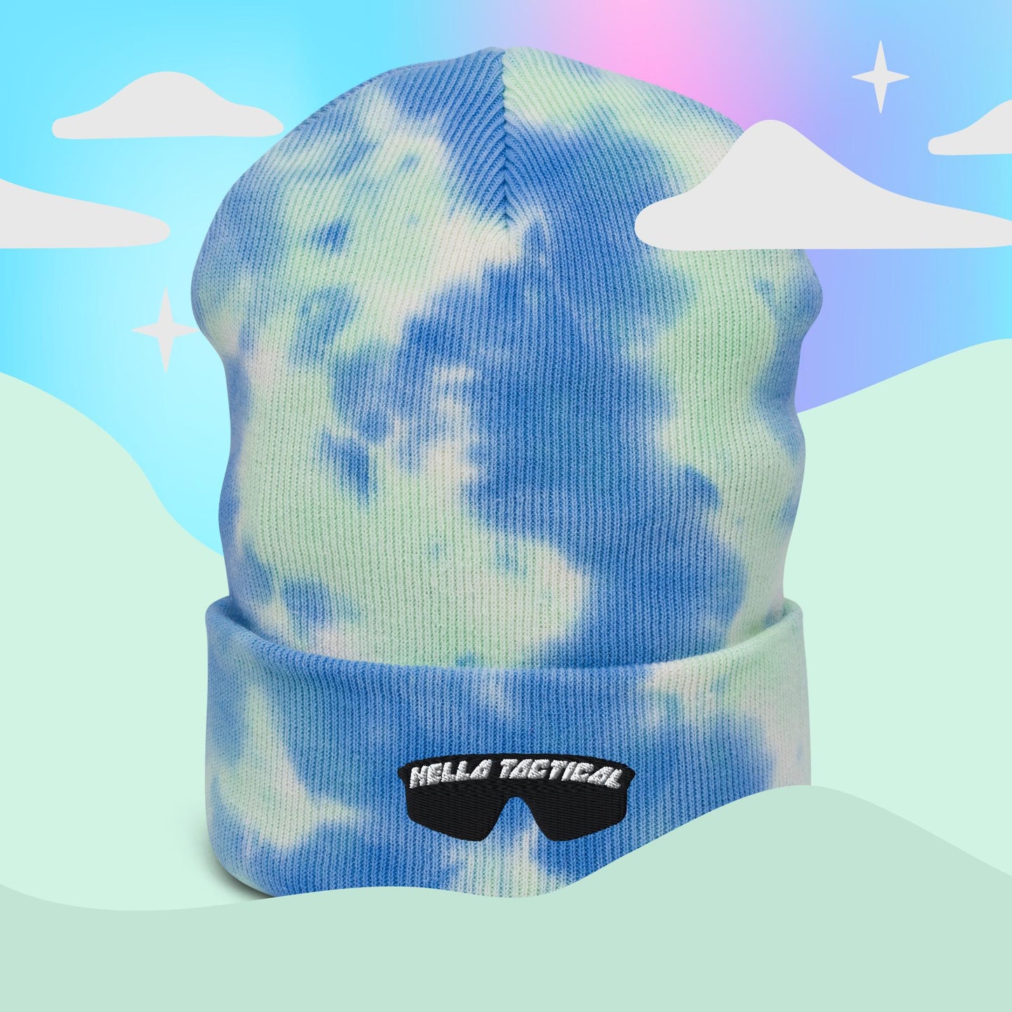 Hella Tactical Tie Dye Beanie