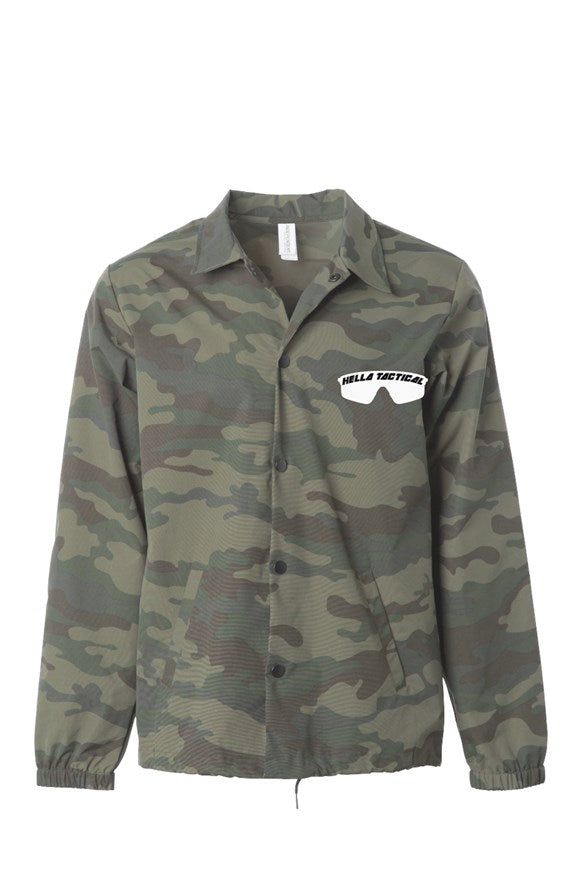 Hella Tactical Camouflage Coaches Jacket 