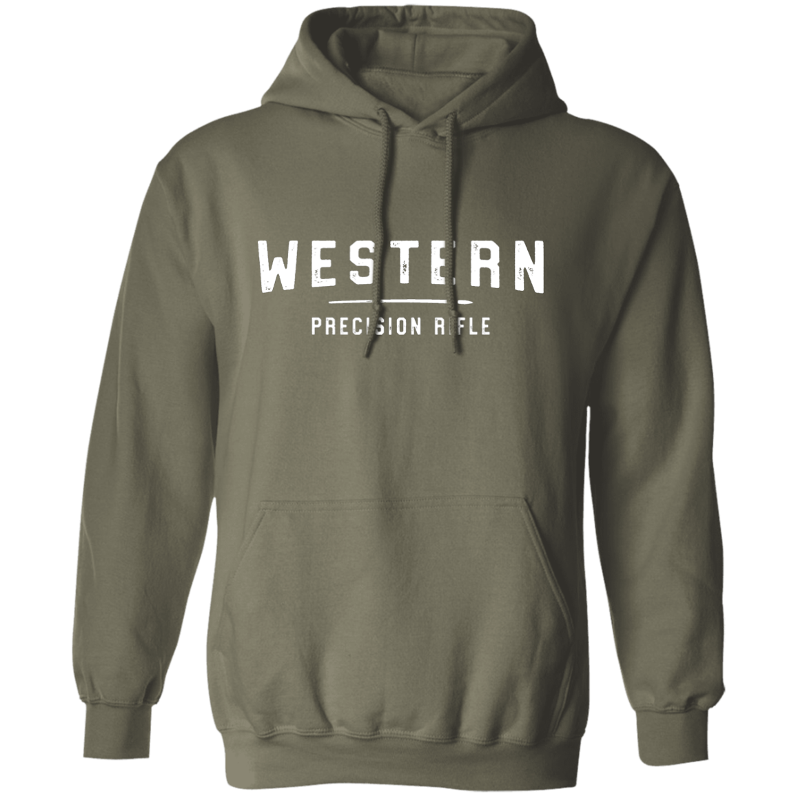 WPR Logo Hoodie White Text